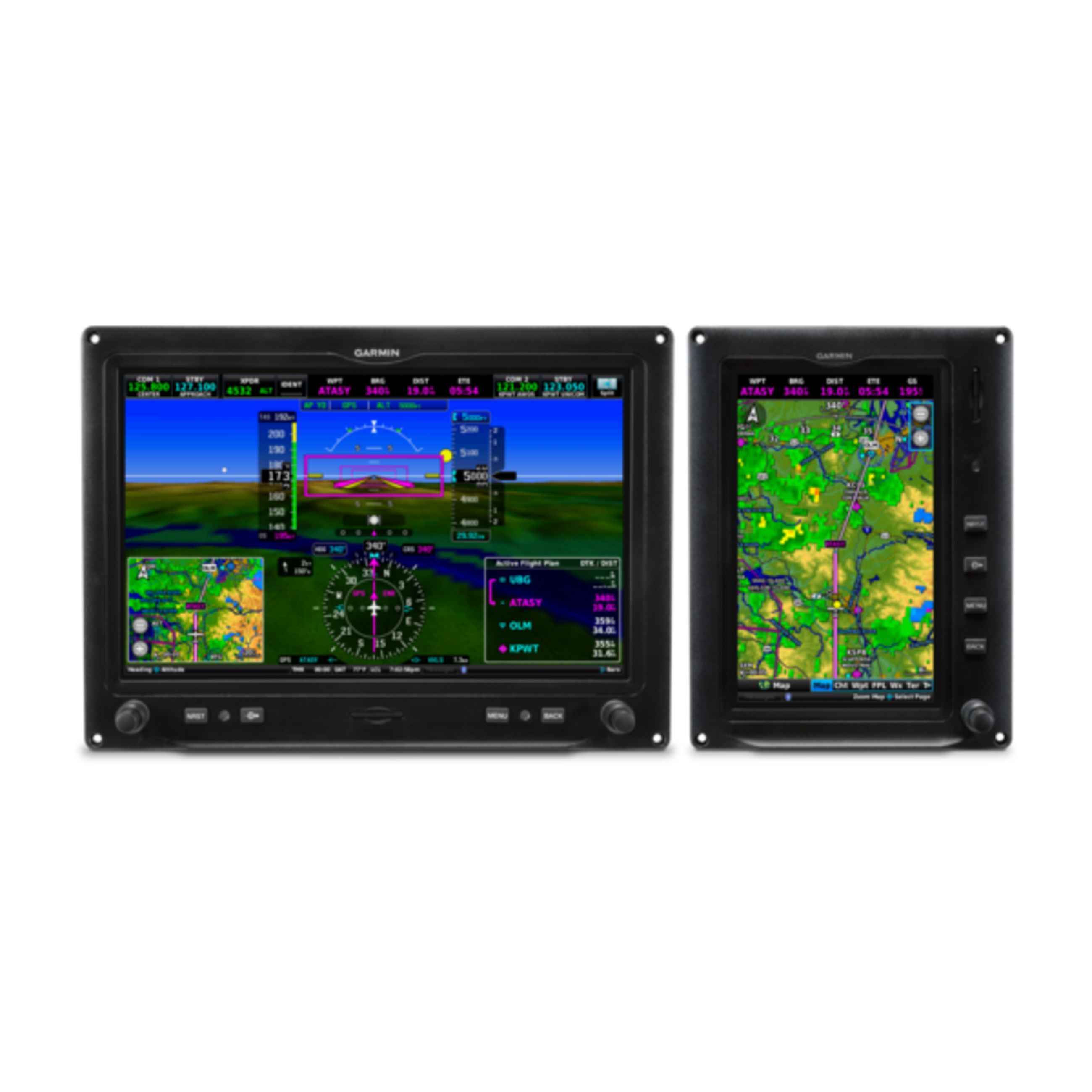 G3X Touch For Certificated Aircraft - 10.6" Landscape And 7" Portrait Displays